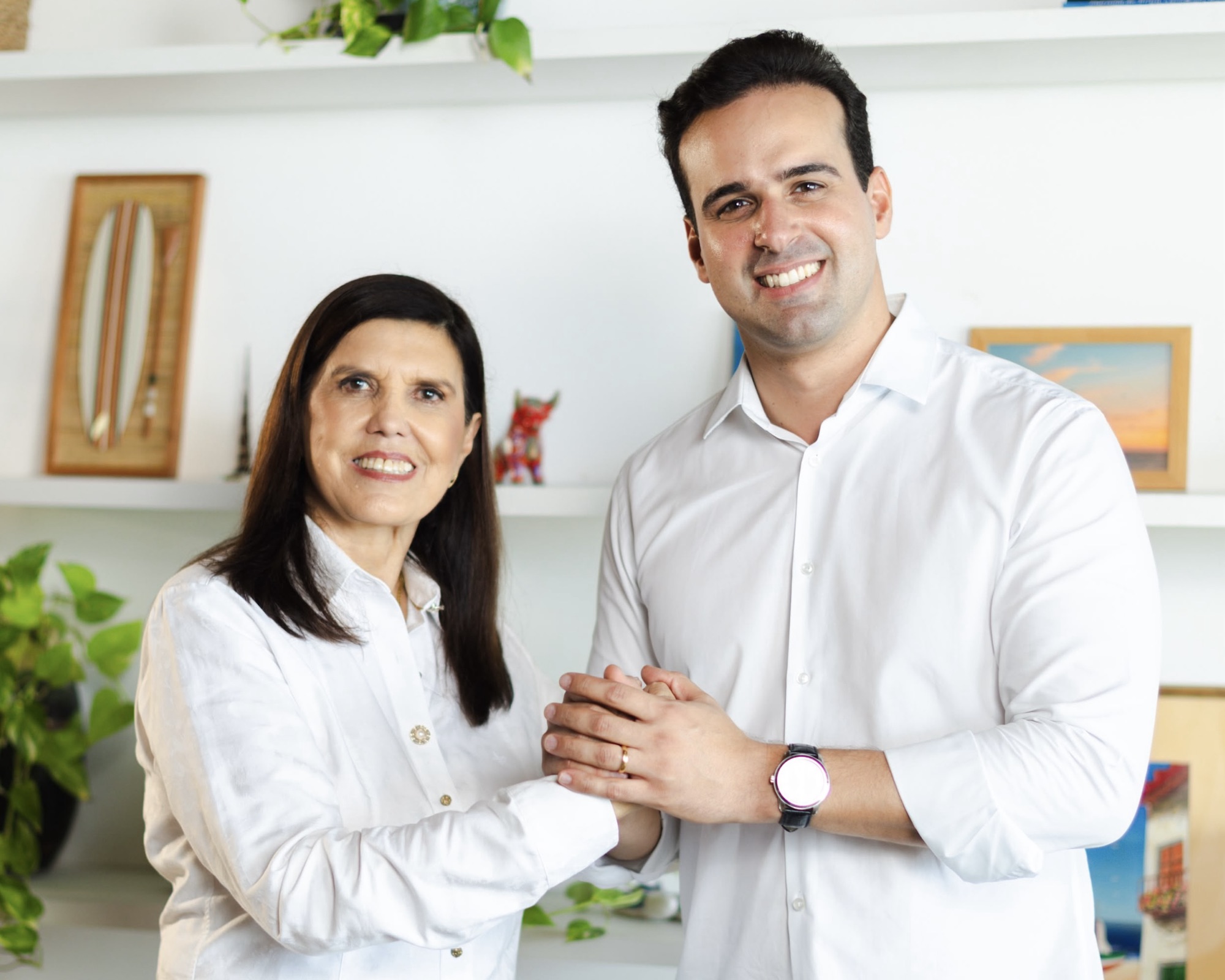 Lucas Ribeiro escolhe Lígia Feliciano como candidata a vice-governadora