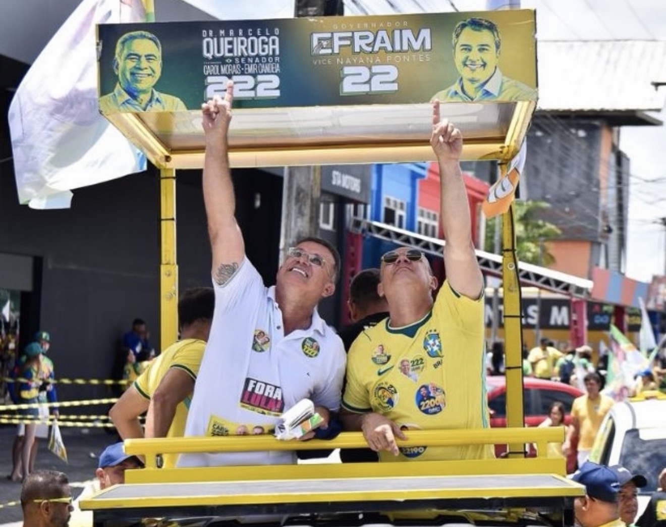 Campanha consolida parceria histórica entre Sargento Neto e Cabo Gilberto